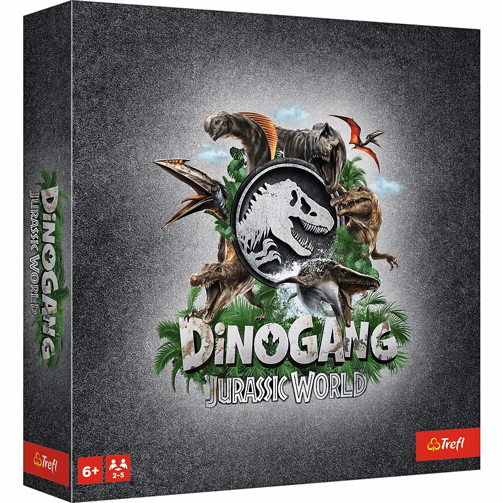 Dinogang Jurassic World gra planszowa Trefl +6 lat