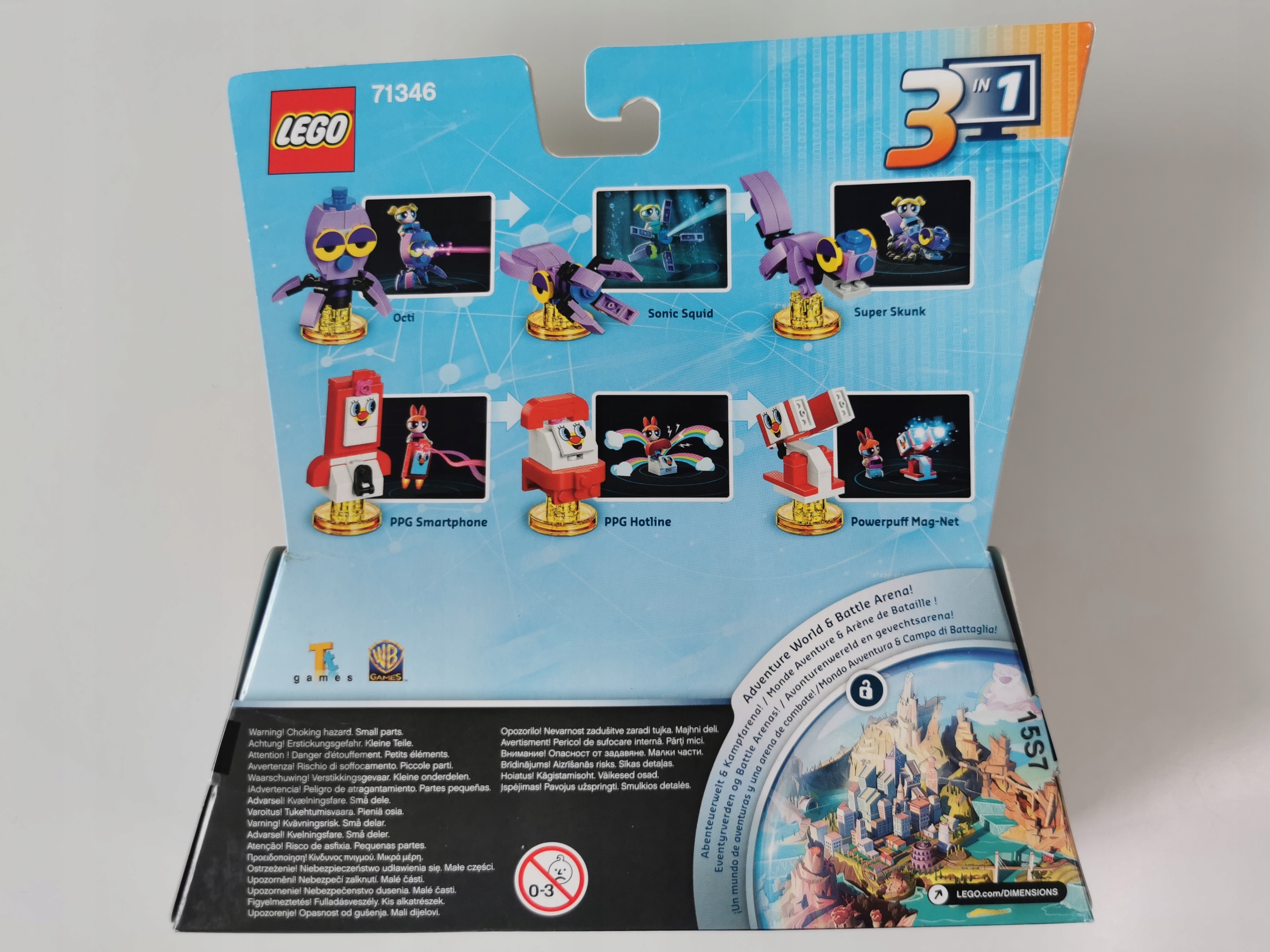 Lego Dimensions 71346 The Powerpuff Girls Atomówki Marka LEGO
