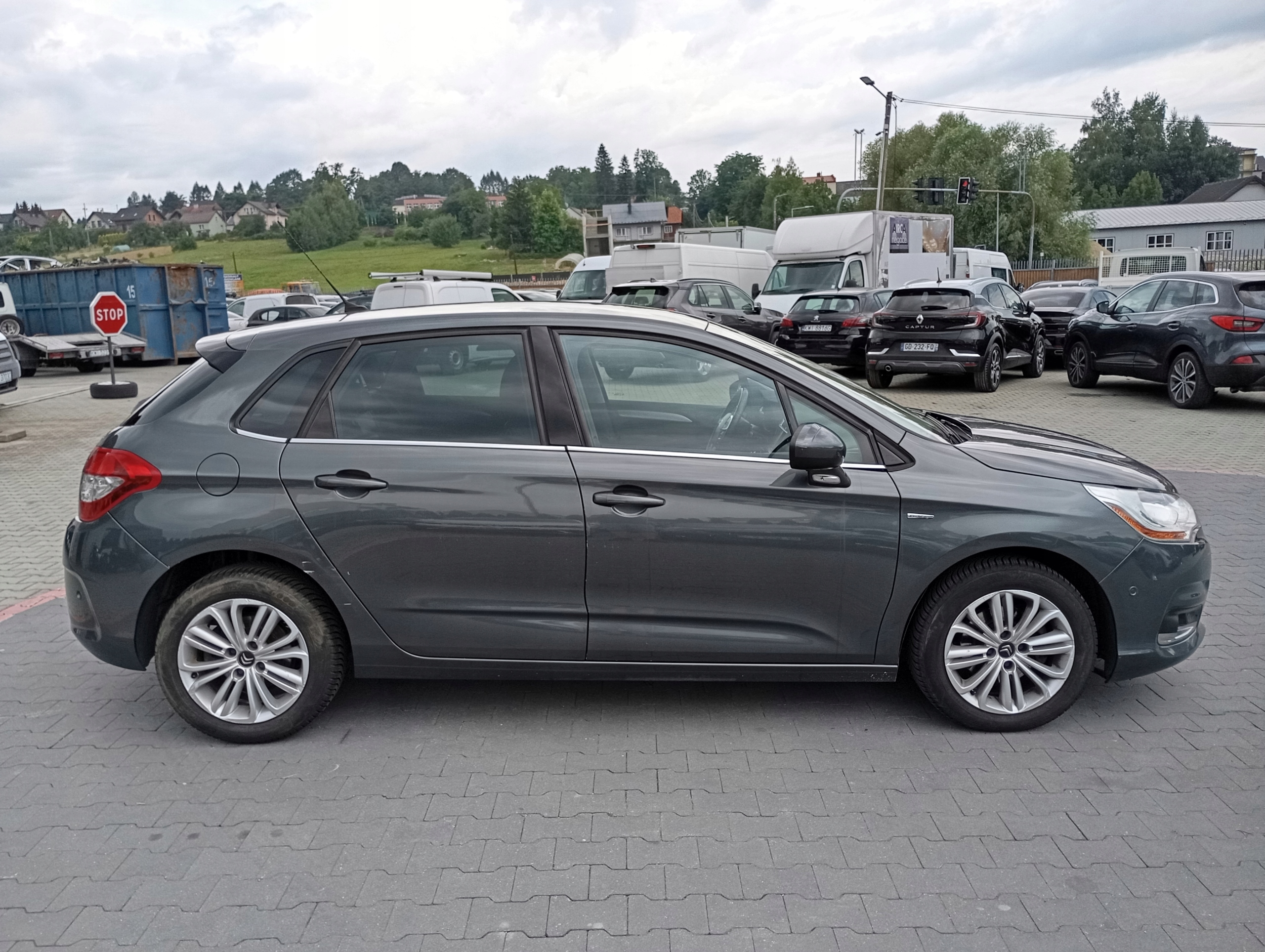 CITROEN C4 B7 II 2 Tür heck rechts SZARE KTP