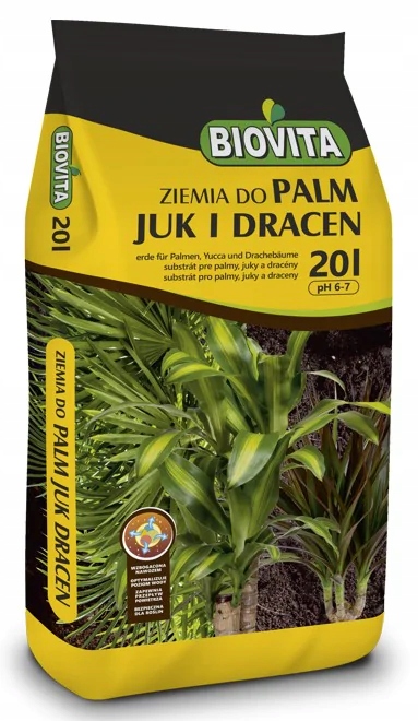 

Ziemia Podłoże Do Palm Juki Dracen Biovita 20L