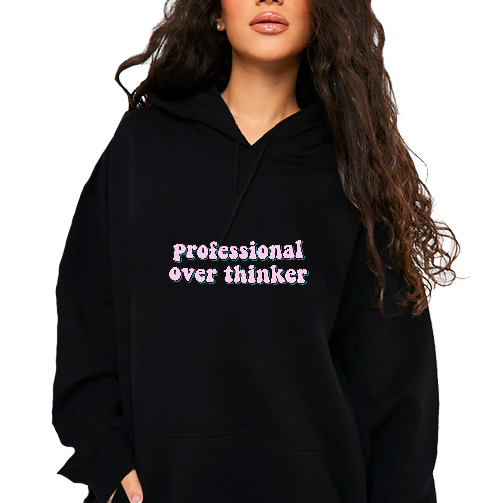 Mikina S Kapucí Overthinker Professional XXL