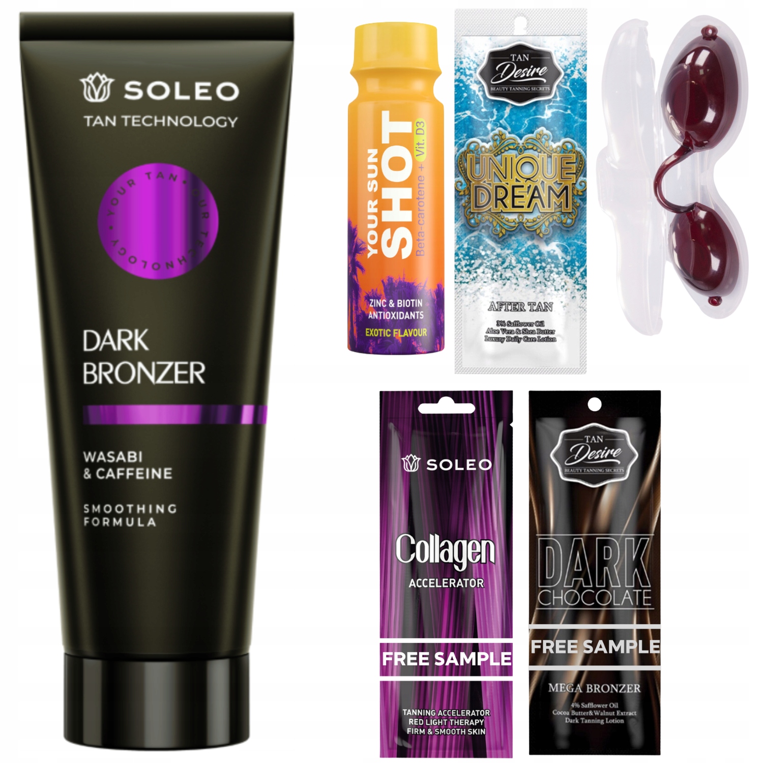 Soleo Tan Technology Dark Bronzer Silný bronzer na opalování 200 Ml