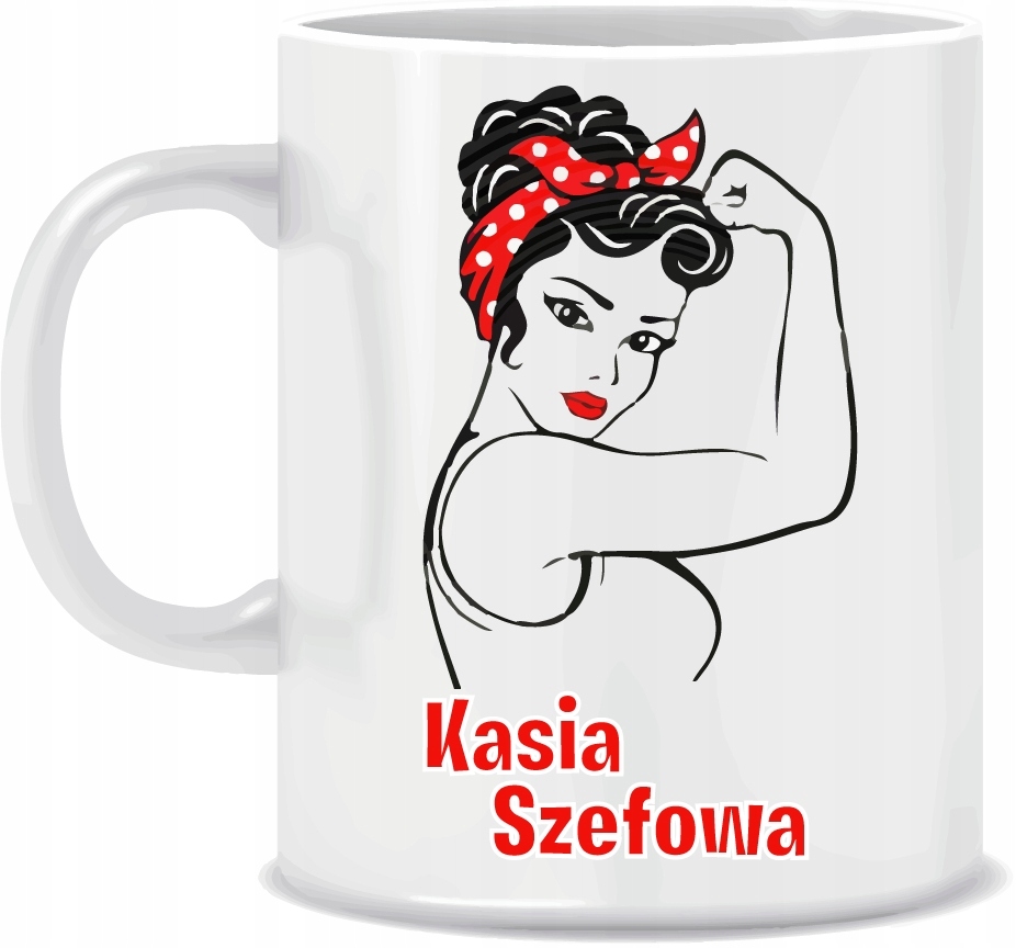 

Kubek Szefowej Kierowniczki Kobiety + Imię 330ml