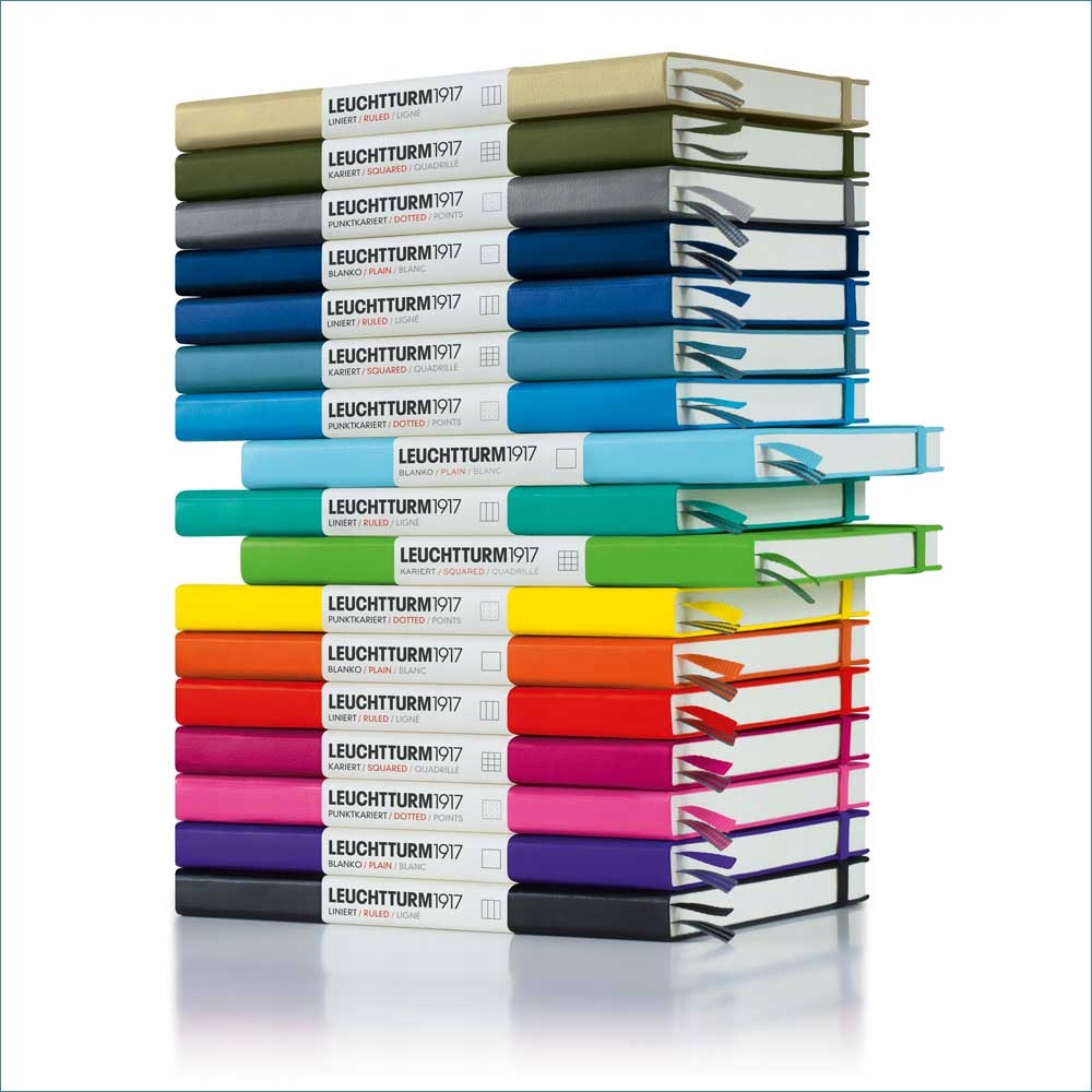 LEUCHTTURM1917 Notatnik Notes Pocket A6 Gładki Rozmiar A6