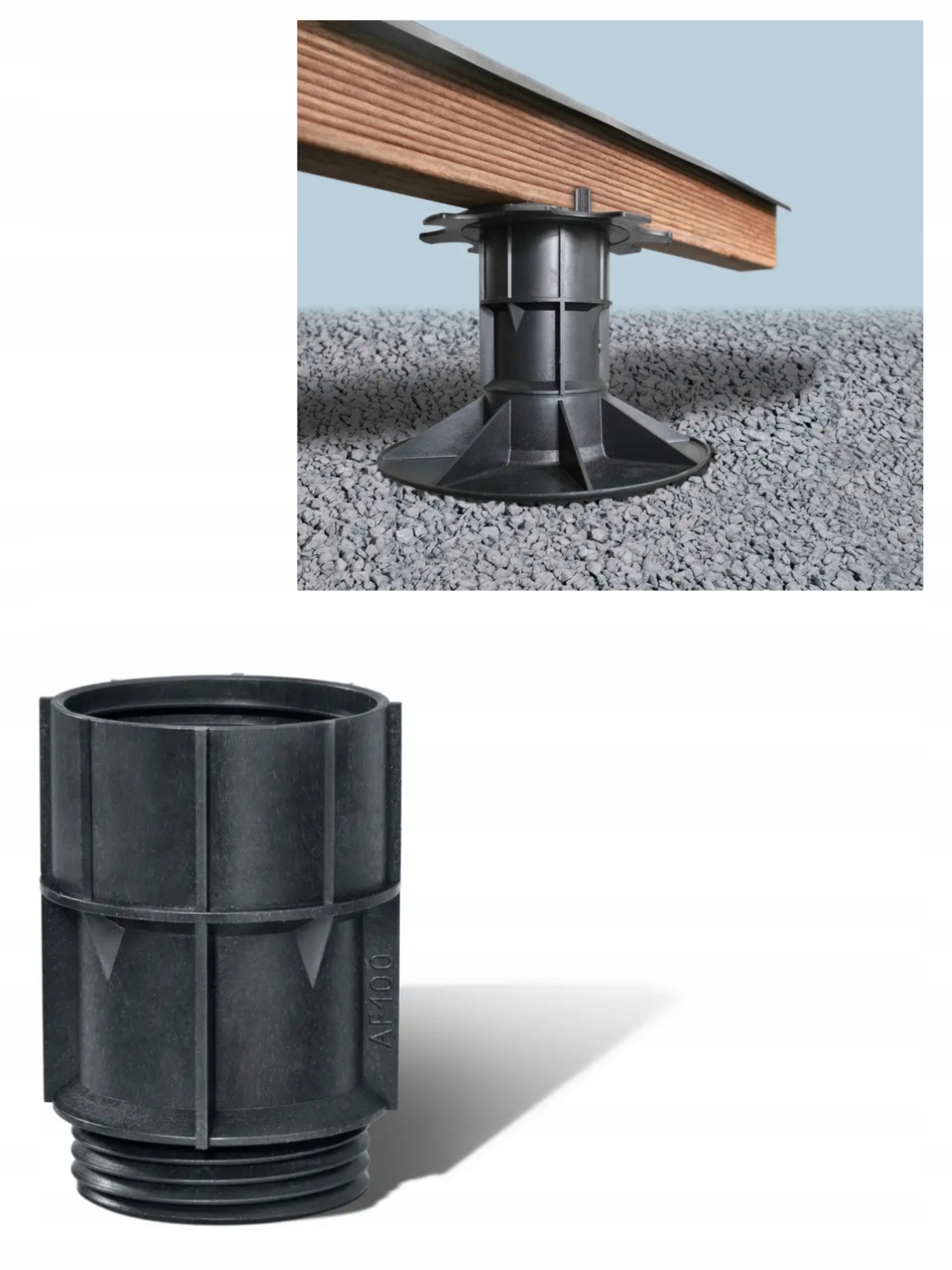 Terasové držiaky Lift Extension Spax-D LIFT-Predĺženie 100 mm 100 ks