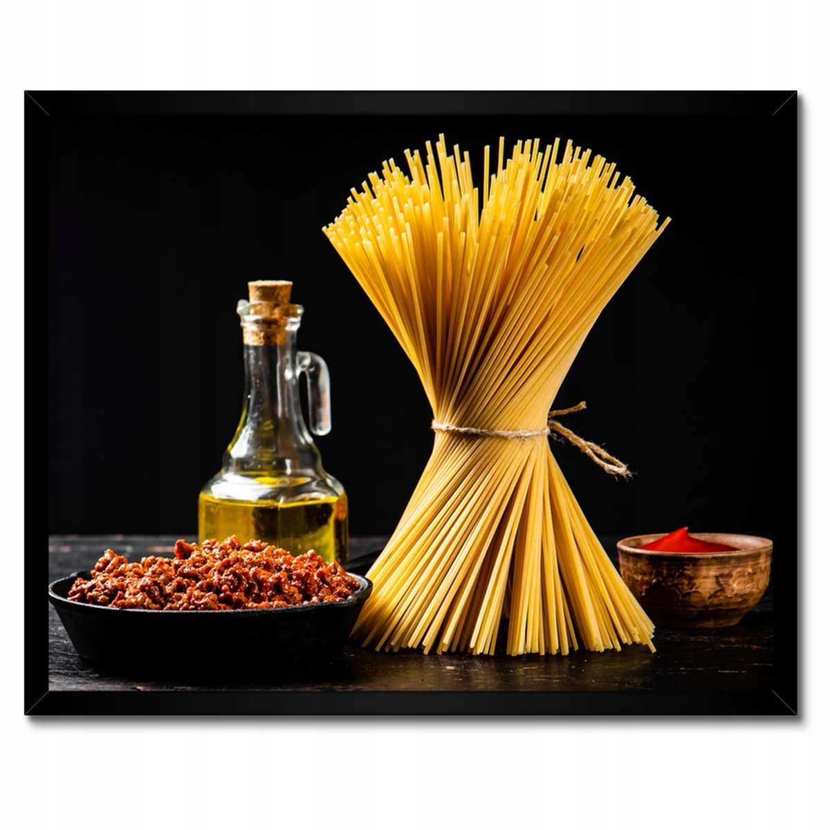 Plakáty v rámu 50x40 Těstoviny Spaghetti
