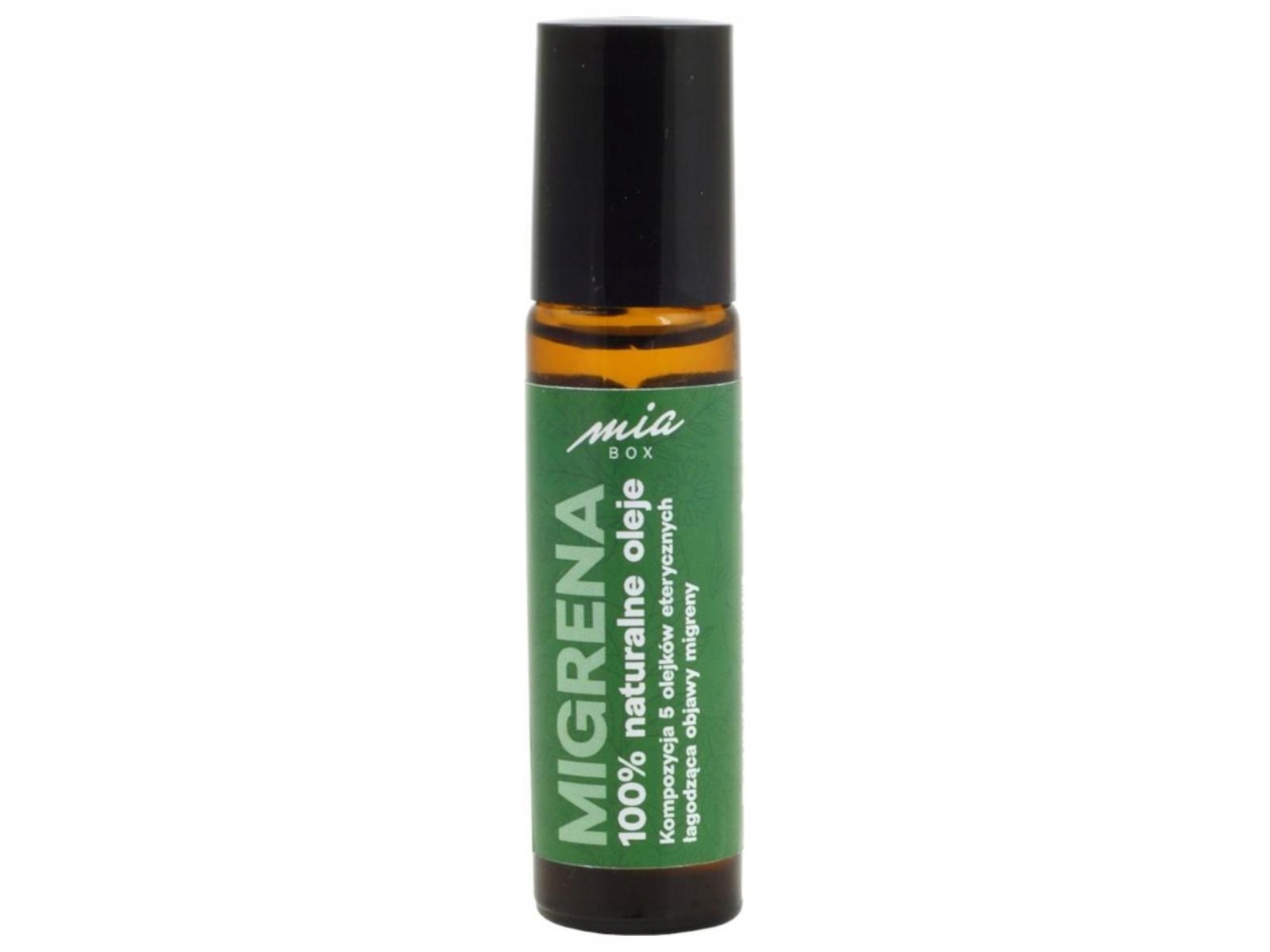 Mia Box Kompozycja 5 Olejków eterycznych (roll-on) Migrena 10ml