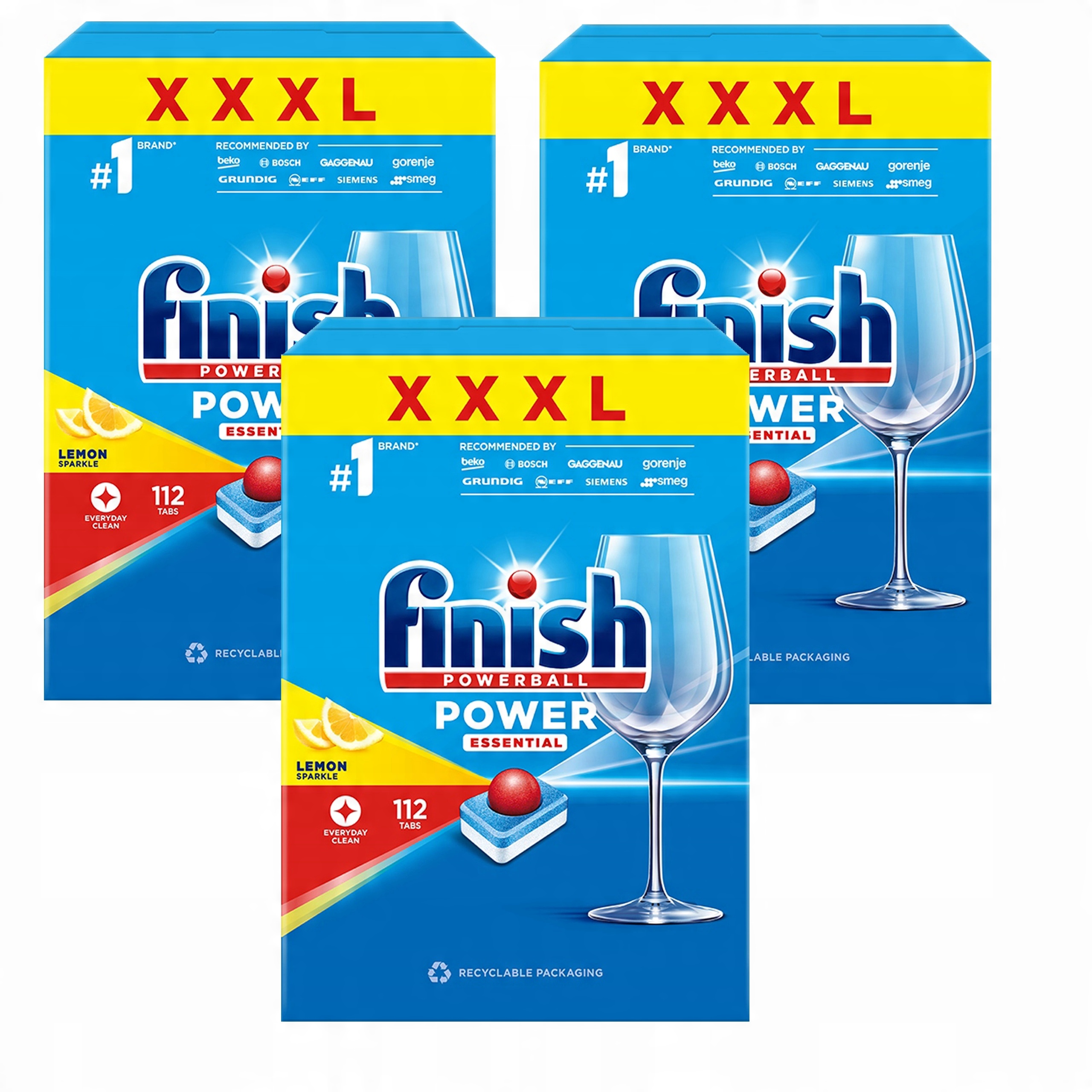 

Finish Tabletki Power Essential Cytrynowe 3x112szt