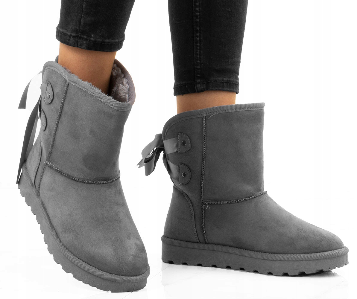 ŚNIEGOWCE SZARE OCIEPLANE BOTKI 37