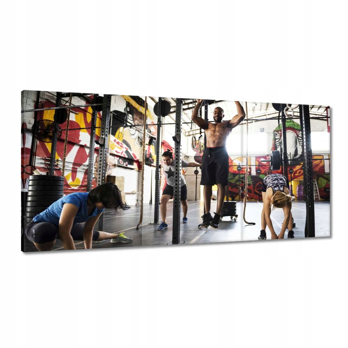 Obrazy 180x90 Posilňovňa Cvičenie Sila