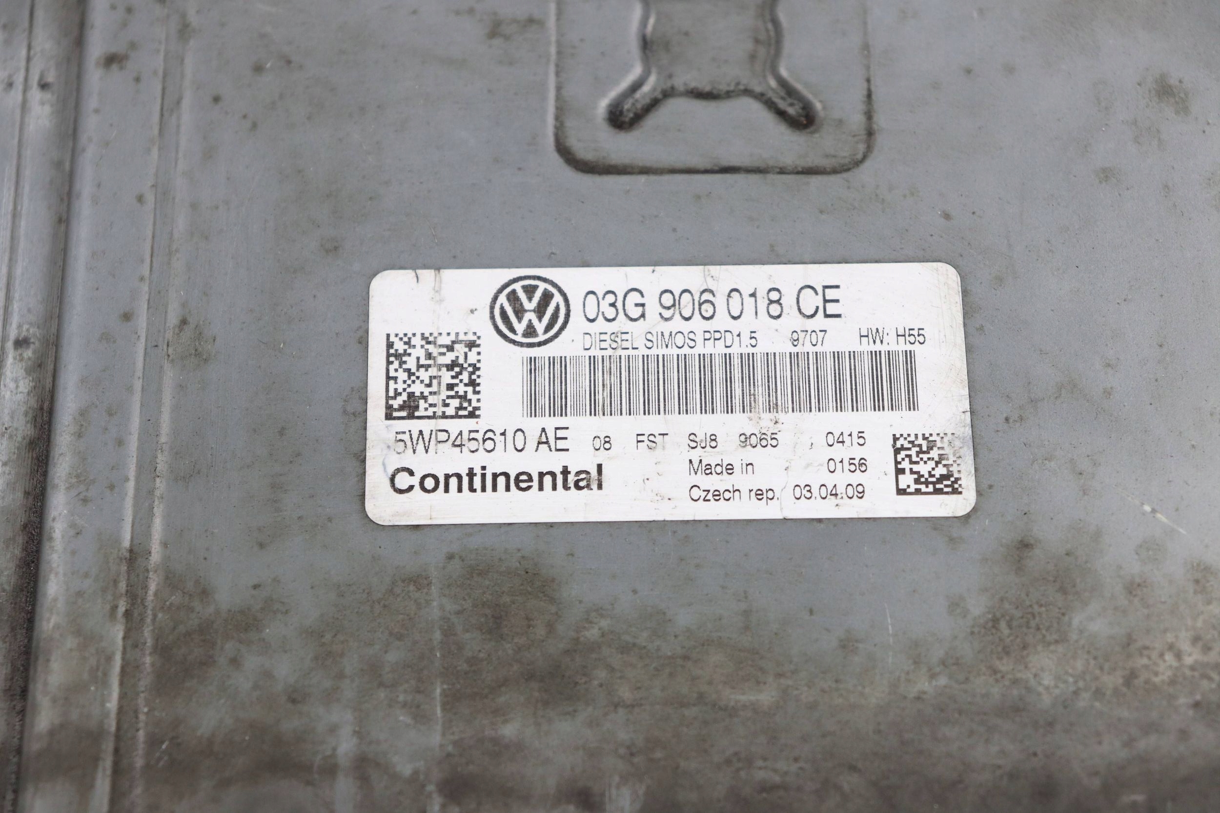 VW PASSAT B6 module control unit of the engine 2.0 TDI 03G906018CE