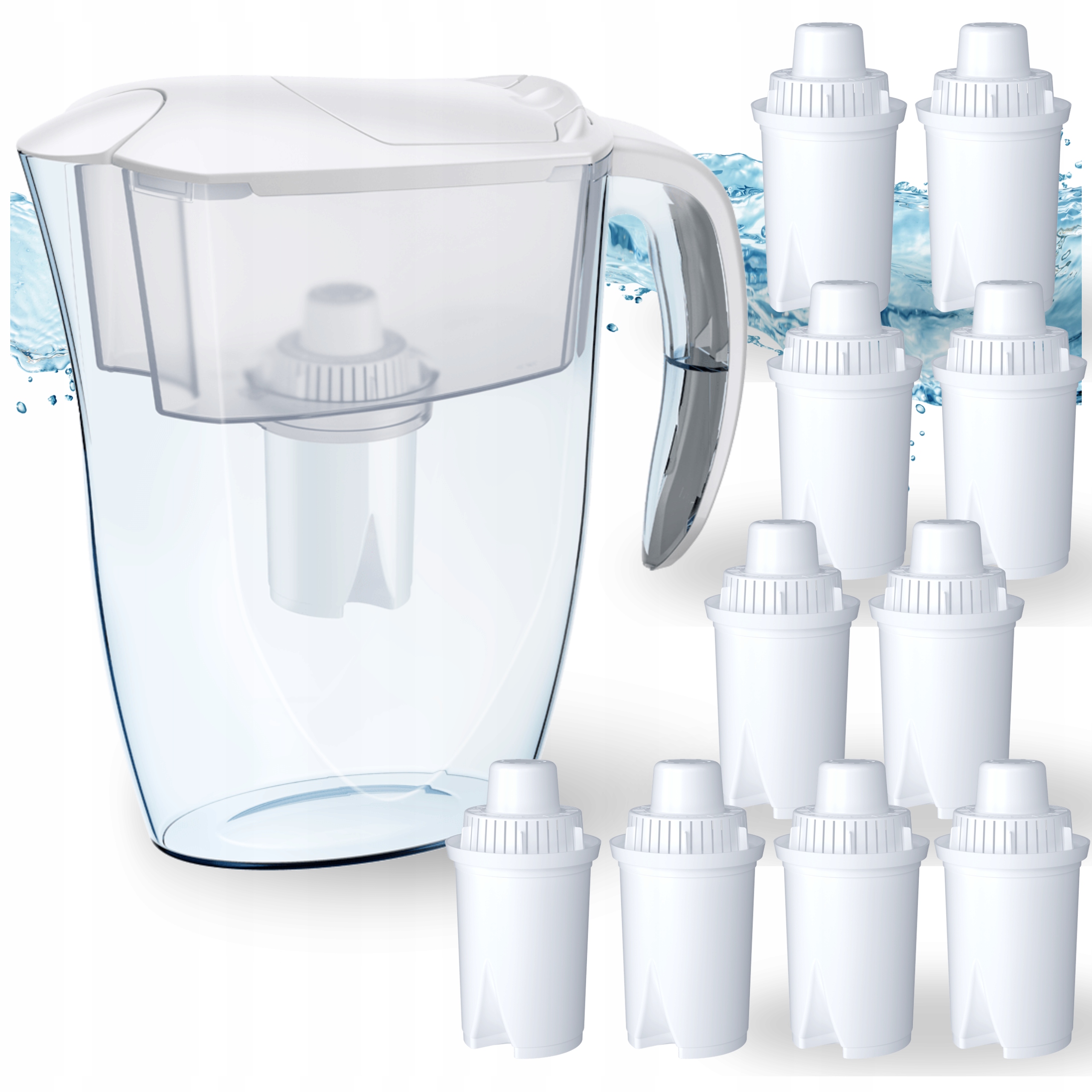 Filtrační Konvice Aquaphor Real 2,9L bílá, 10 filtračních vložek B15