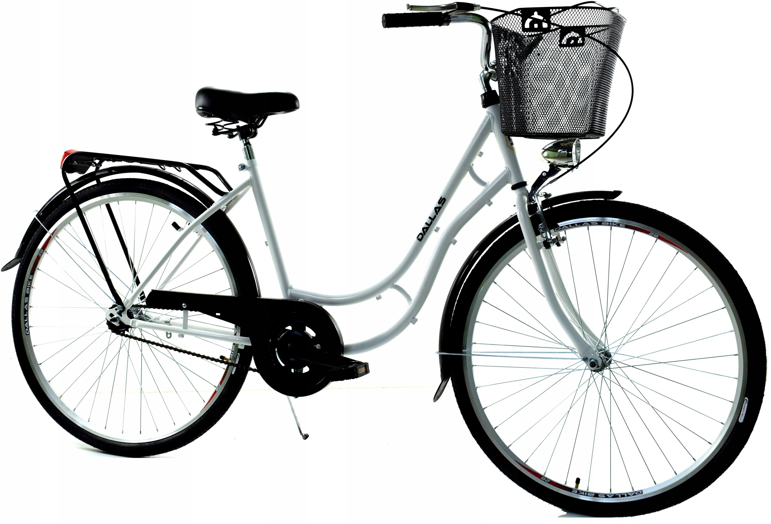 Rower Polski Miejski 28 damka damski +kosz brak 10152363577