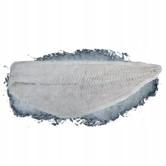 Halibut filet bez skóry 0% glazury 2kg termoboks