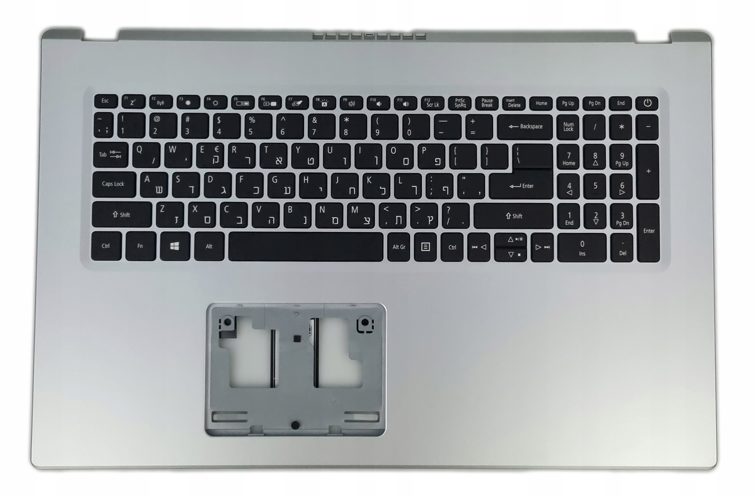 Nová Krytka Klávesnice Pre Notebook Acer Aspire A517-52 A517-52G Hebrejská