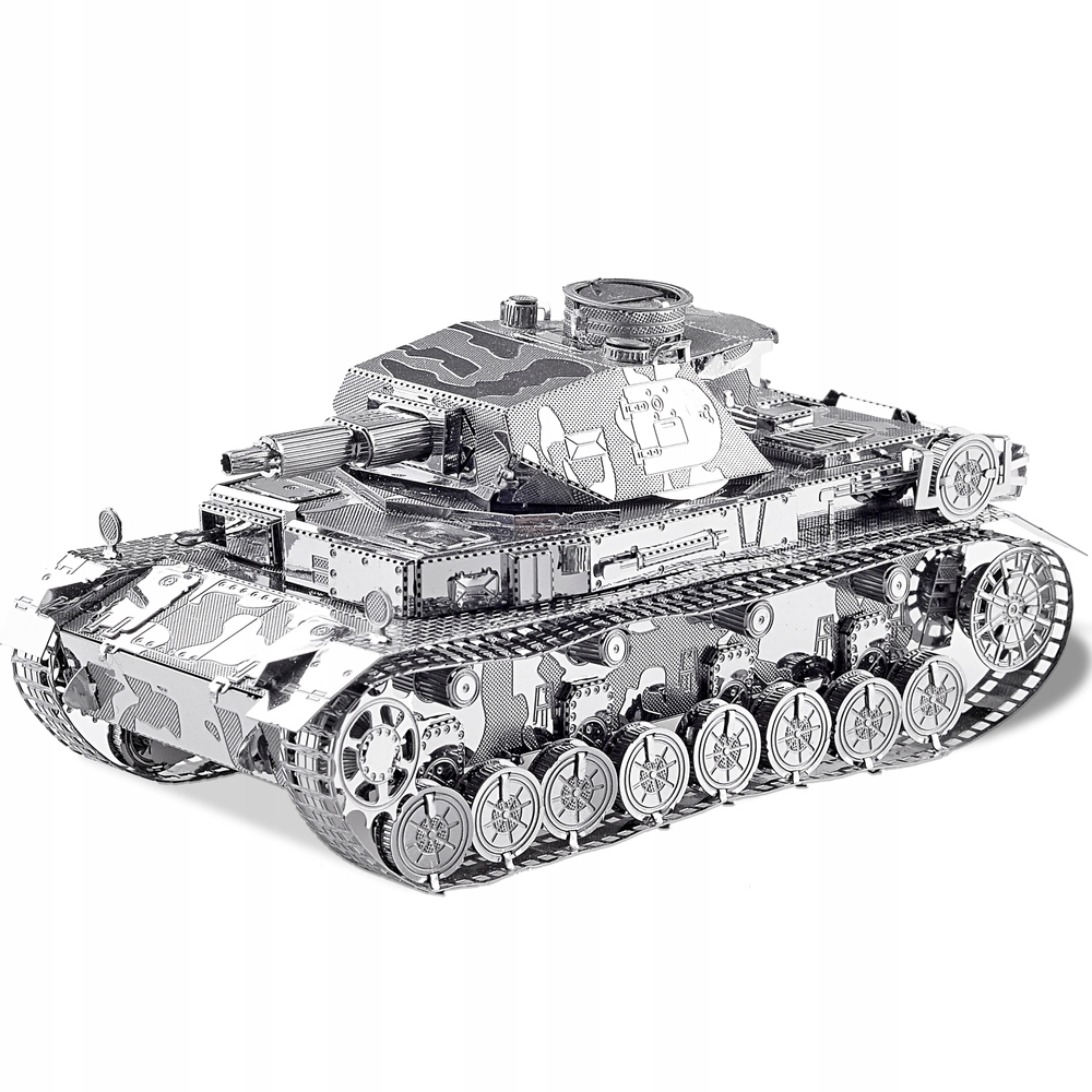 3D Metal Puzzle zestaw modeli do składania - Czołg Tiger +14