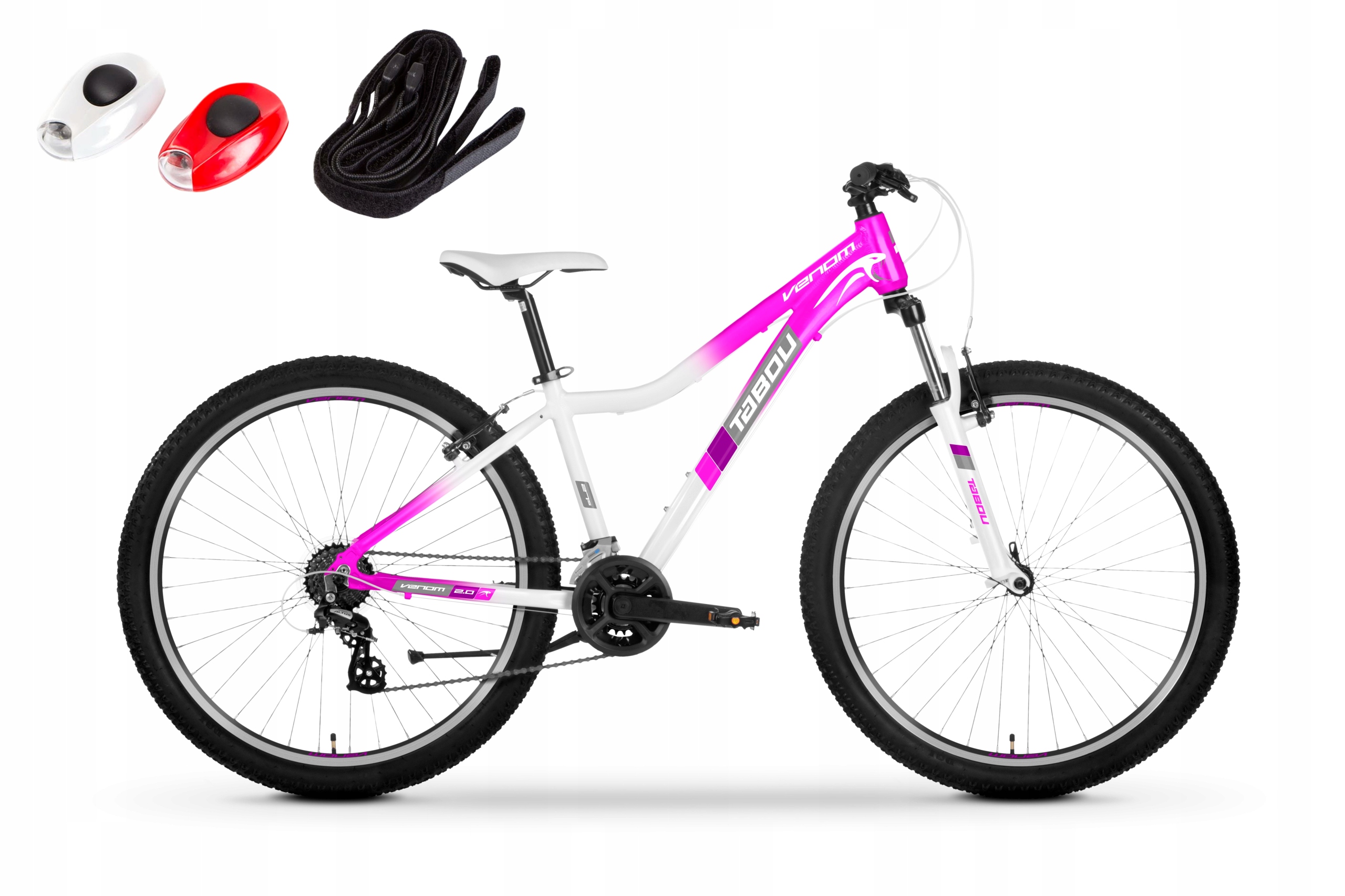 Rower Mtb Górski 27,5 Cali Tabou Venom 2.0 Shimano Aluminiowy Rama 15 Cali