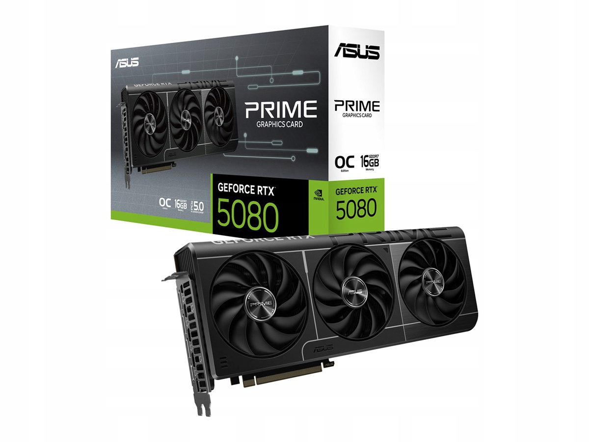 Видеокарта Asus Prime GeForce RTX 5080 OC 16GB