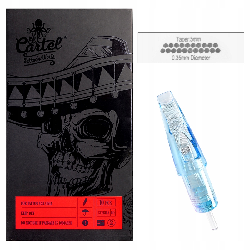 Jehly Cartridge El Cartel 12/21RM-1 10 Ks. 0,35 mm