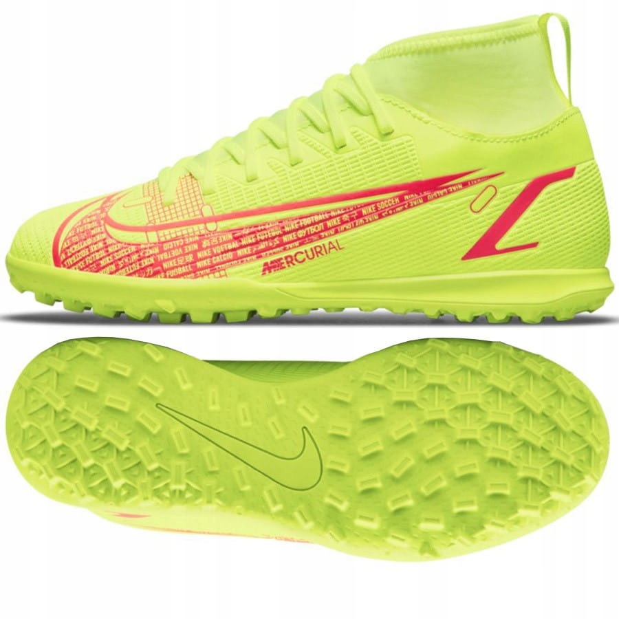 Nike turfy Mercurial Superfly 8 vapor Fotbalová obuv na venkovní hřiště fotbal