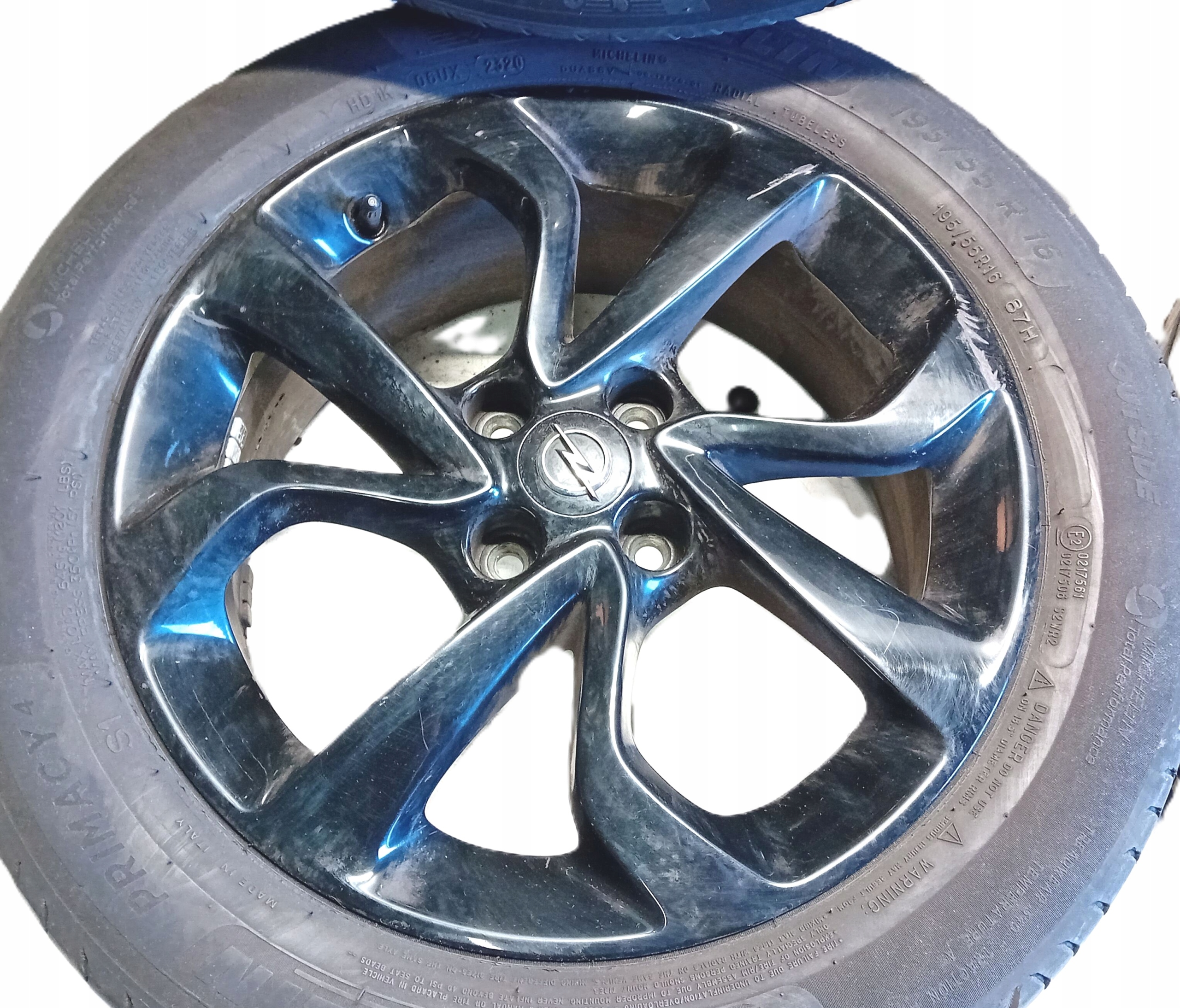 discs ALUMINOWE tyres LATO OPEL CORSA E 195/55/16