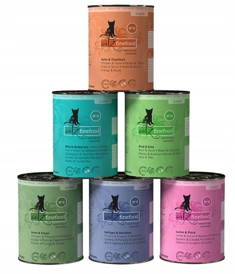 Catz Finefood Classic Collection II multipack konzerv N.15-25 6x400g