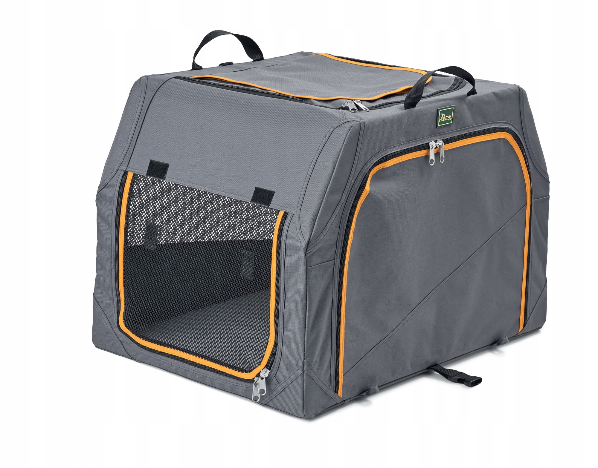 Levně Aluminiový přepravka pro psa, skládací – Hunter – velikost S – 61×46×43 cm