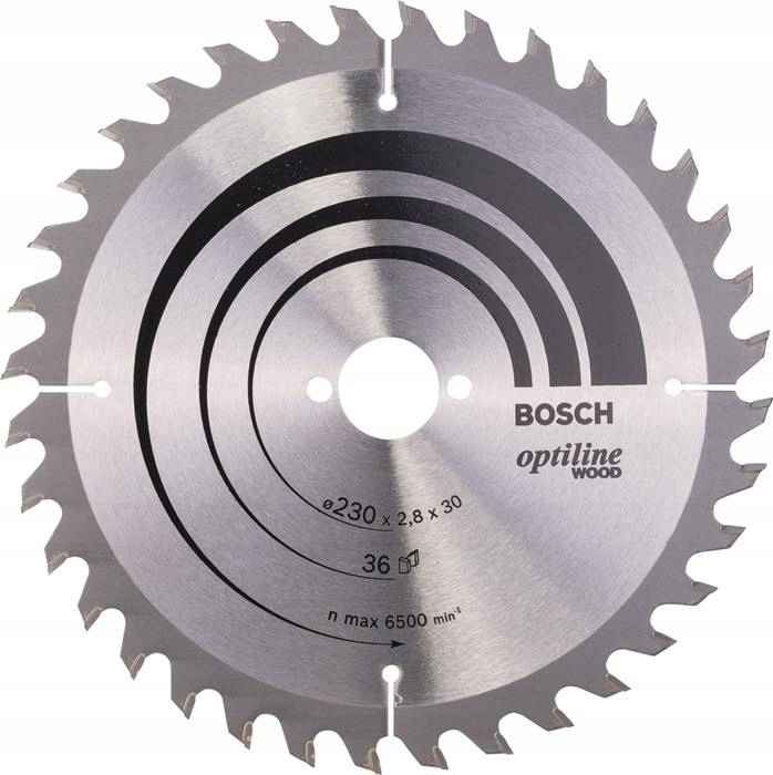 Pilový kotouč Optiline Wood 190 x 30 mm (2608640617) Bosch
