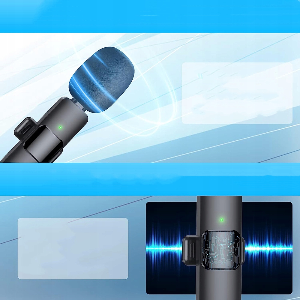 BEZPRZEWODOWY MIKROFON KRAWATOWY Typ USB-C Marka inna