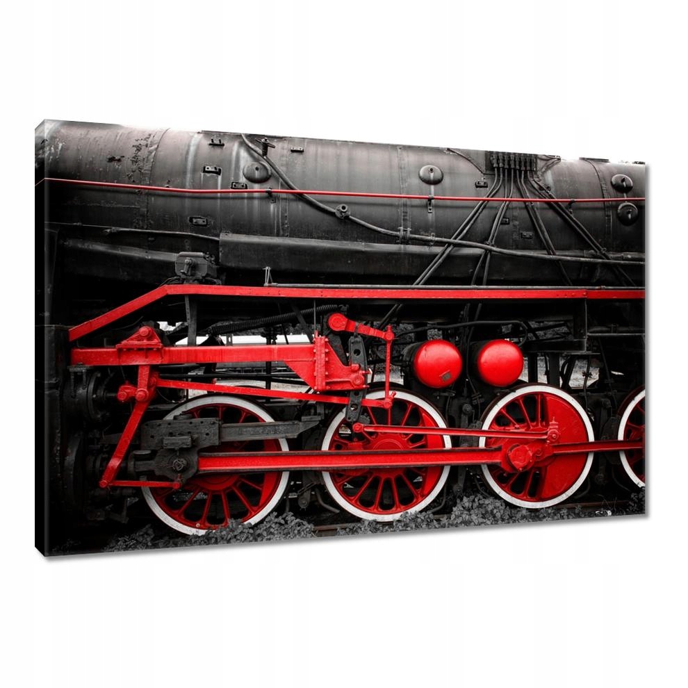 

Obrazy 120x80 Czerwone koła napędowe