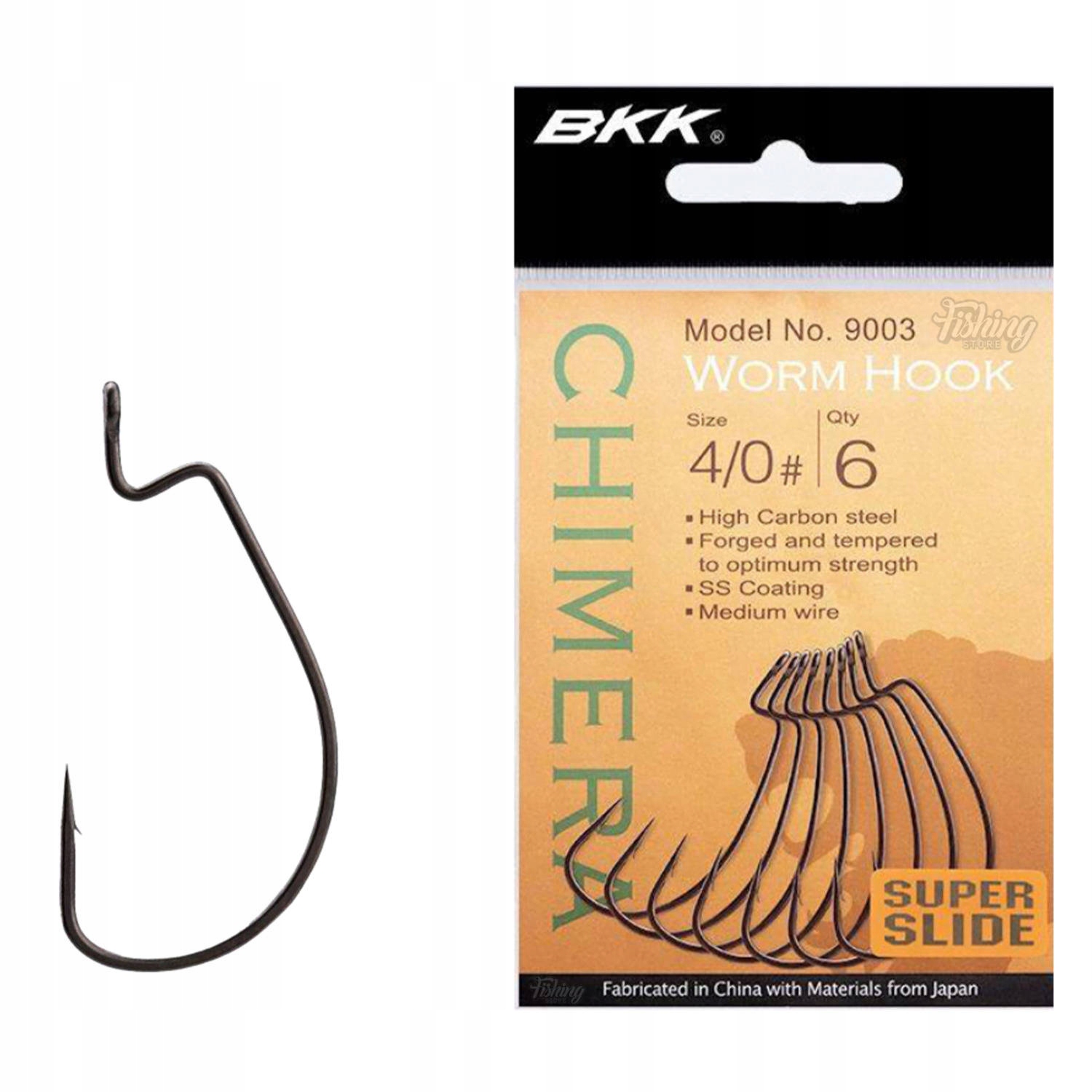 

Haczyki offsetowe Bkk Chimera rozmiar 6/0, op 5szt