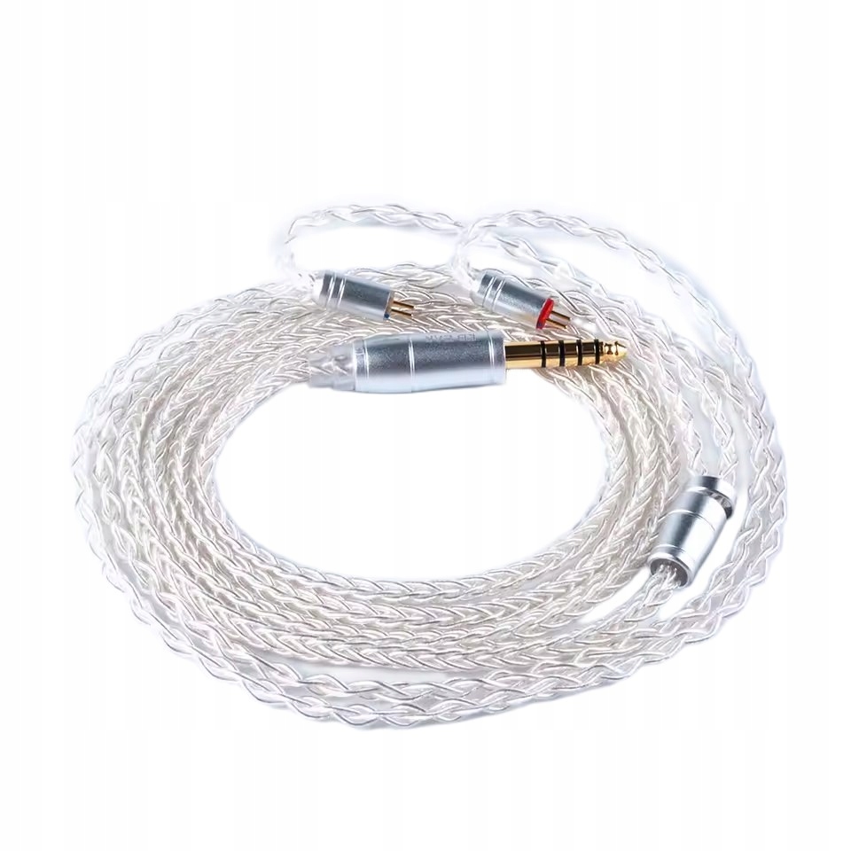 przewód kabel do słuchawek Iem 2 Pin 4,4mm Kbear Kz Trn Cca Qoa Blon Tri