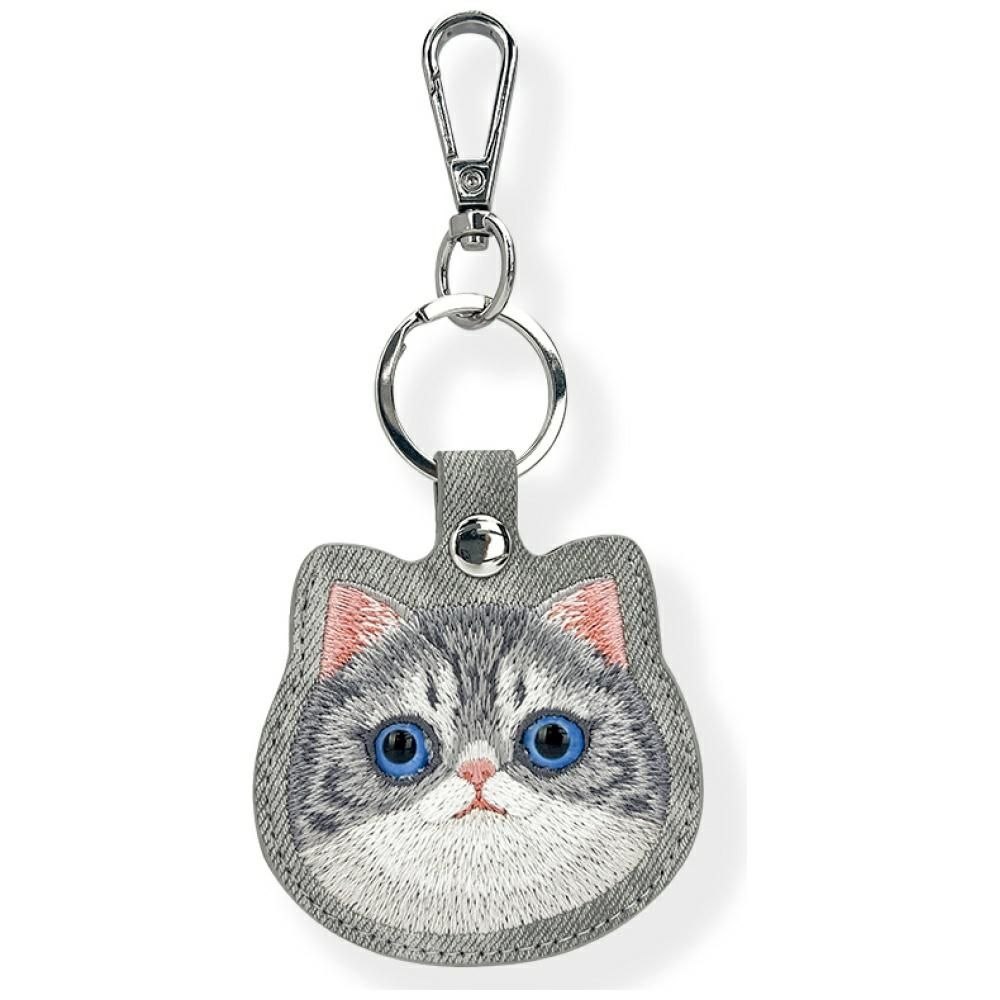 Nimmy Nimmy etui na lokalizator brelok Big Eyed Pet 2.0 Cat szary