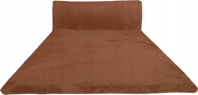 Turistický matrac s opierkou na podklad 75x180 mäkká pena 5 cm, hnedý