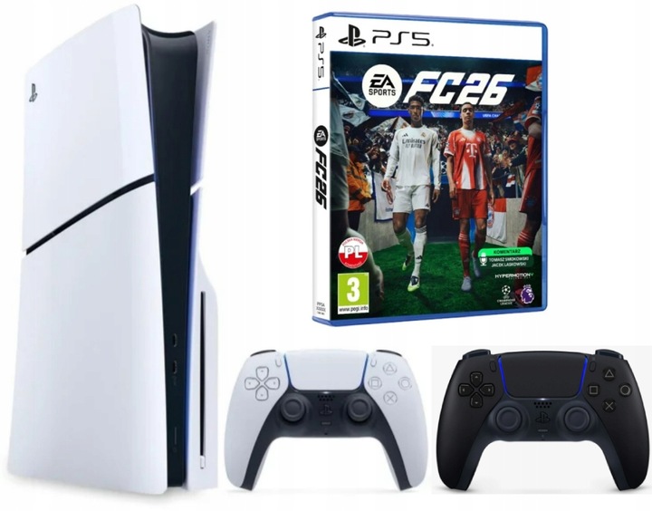 Konsola Sony PS5 PlayStation 5 Slim E 2PADY FC26