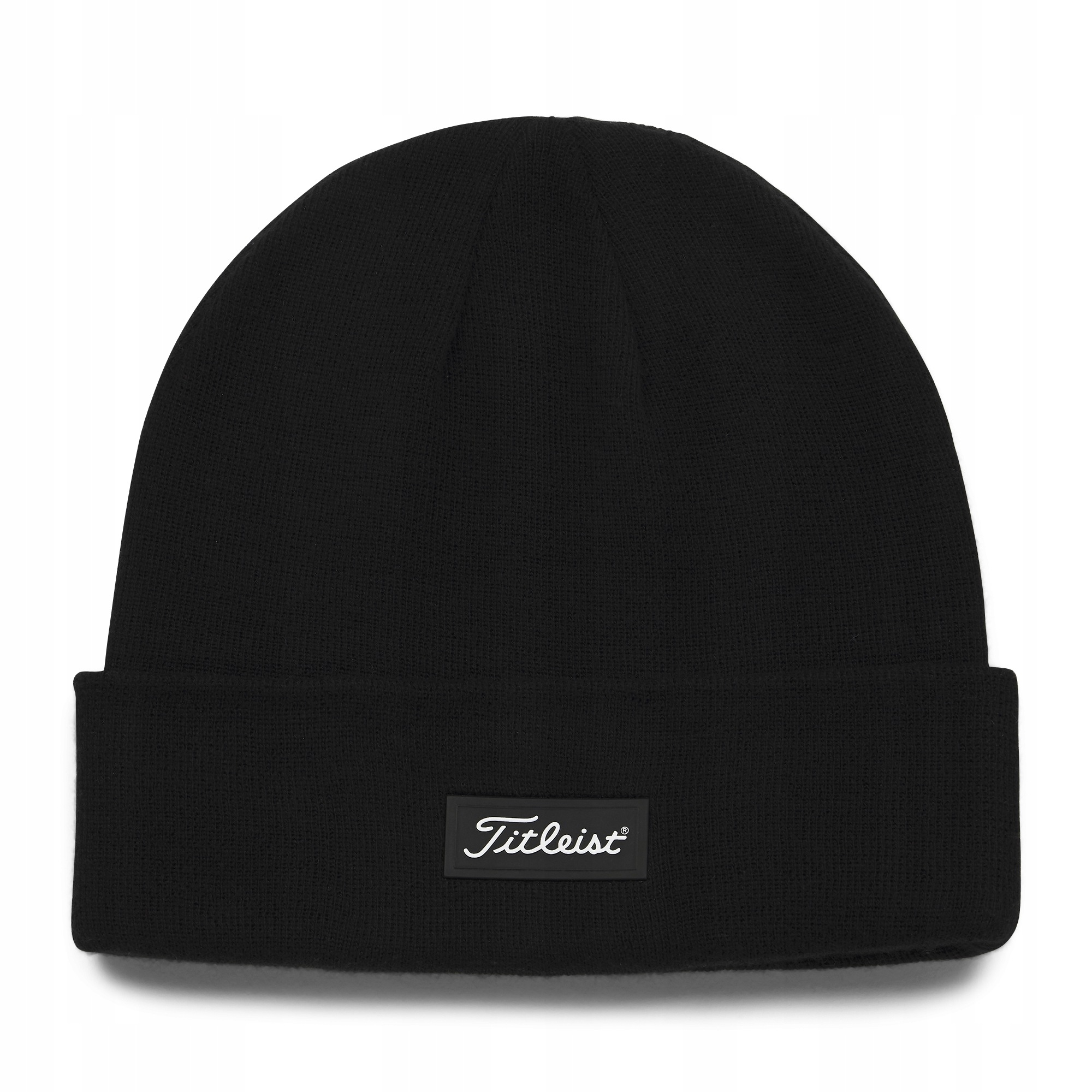Titleist Charleston Cuff Knit czapka zimowa golfowa czarna