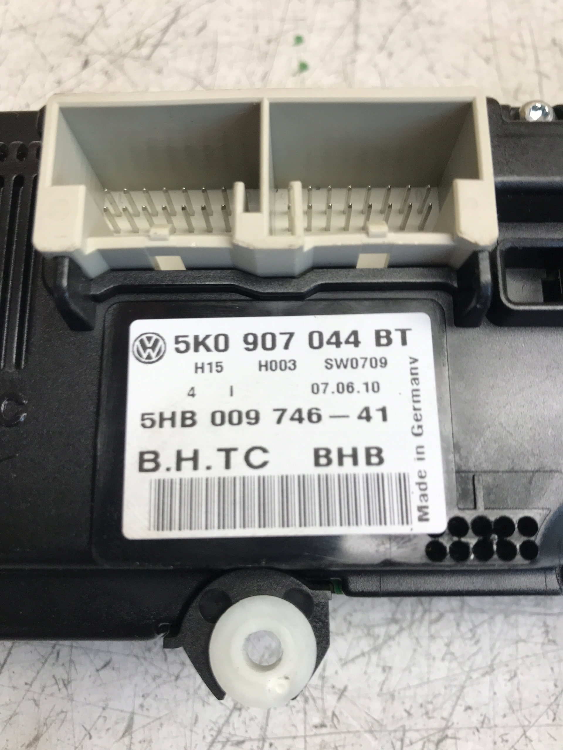 PANEL klimaanlage VW GOLF VI TIGUAN 5K0907044BT