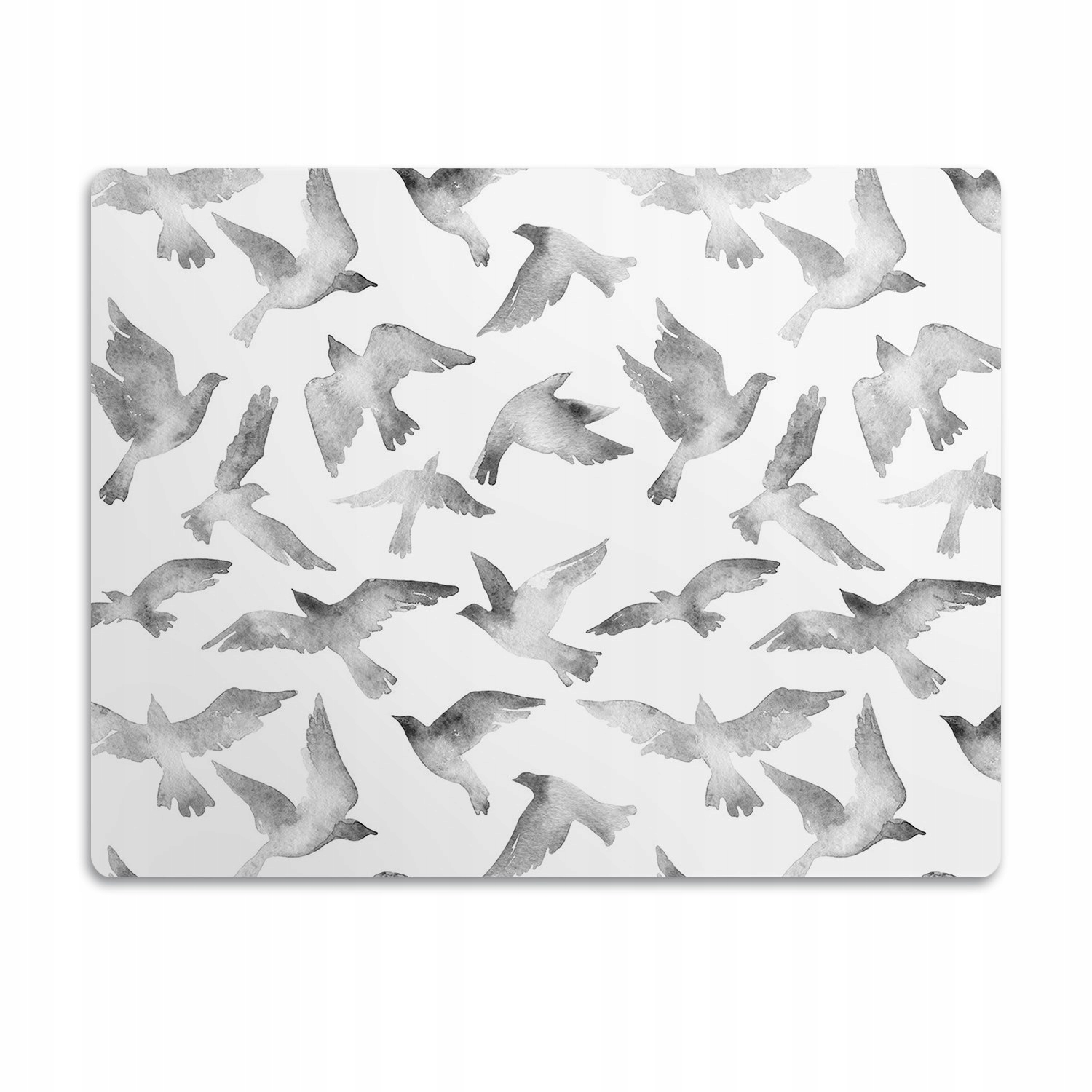 Levně Voděodolná podložka pod misku Létající ptáci 90x60 cm