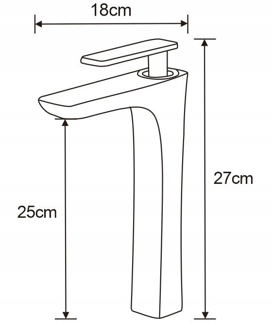 MEXEN INDUS BASIN MIXER HIGH GOLD Gyártói kód 744610-50