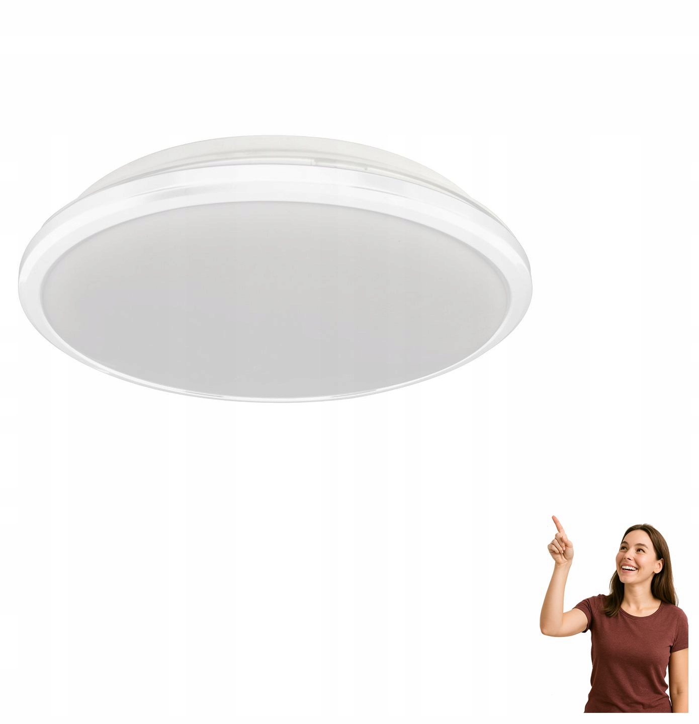Stropní Svítidlo hermetický IP44 Led 28W Terma ML6403 Milagro