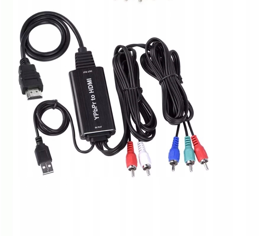 Kabel adapter konwerter RCA RGB YPbPr na HDMI Kod producenta 6973470371687