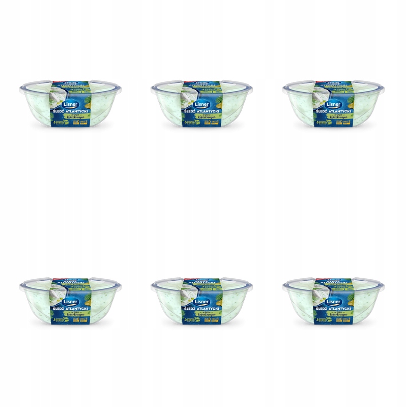 Sleď atlantický v koprové omáčce Lisner 280 g X6