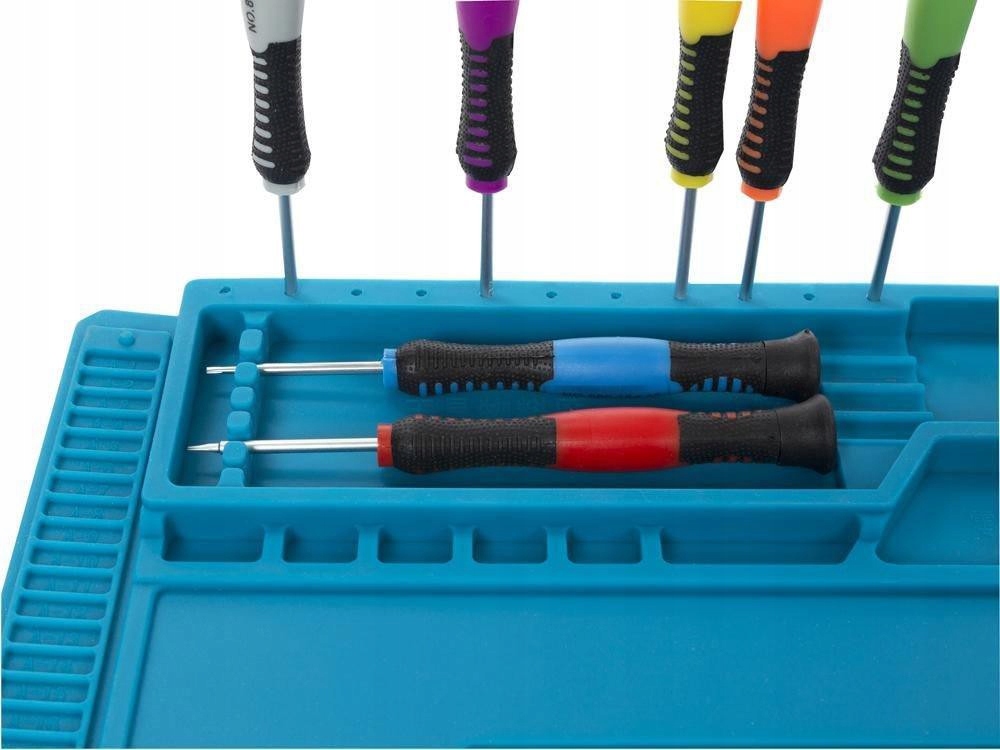 MATA SILIKONOWA DO LUTOWANIA DUŻA 40x35cm ODPORNA 600°C Wysokość produktu 450 cm