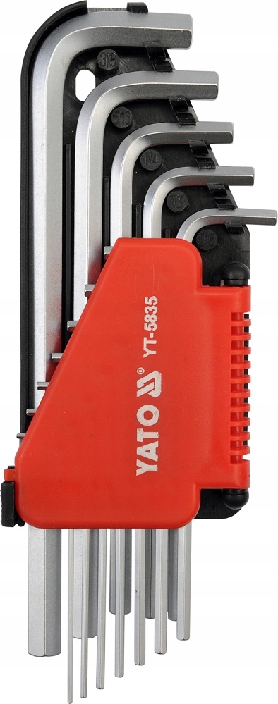 

Yato YT-5835 Klucze Imbus Calowe Długie 12SZT