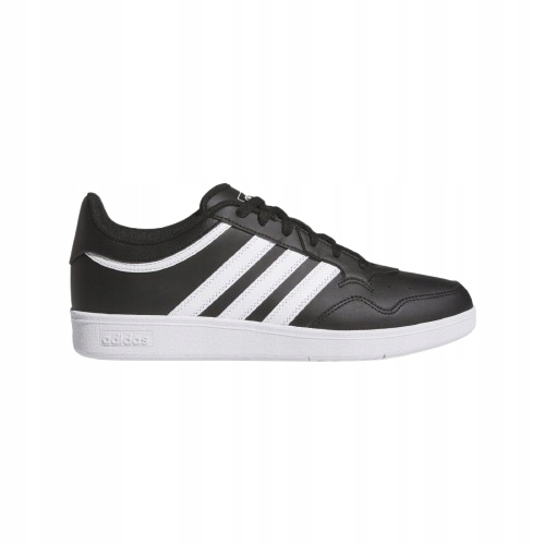 Adidas Hoops 4.0 Černá Pánská Sportovní Obuv S Bílými Pruhy 40 J0B