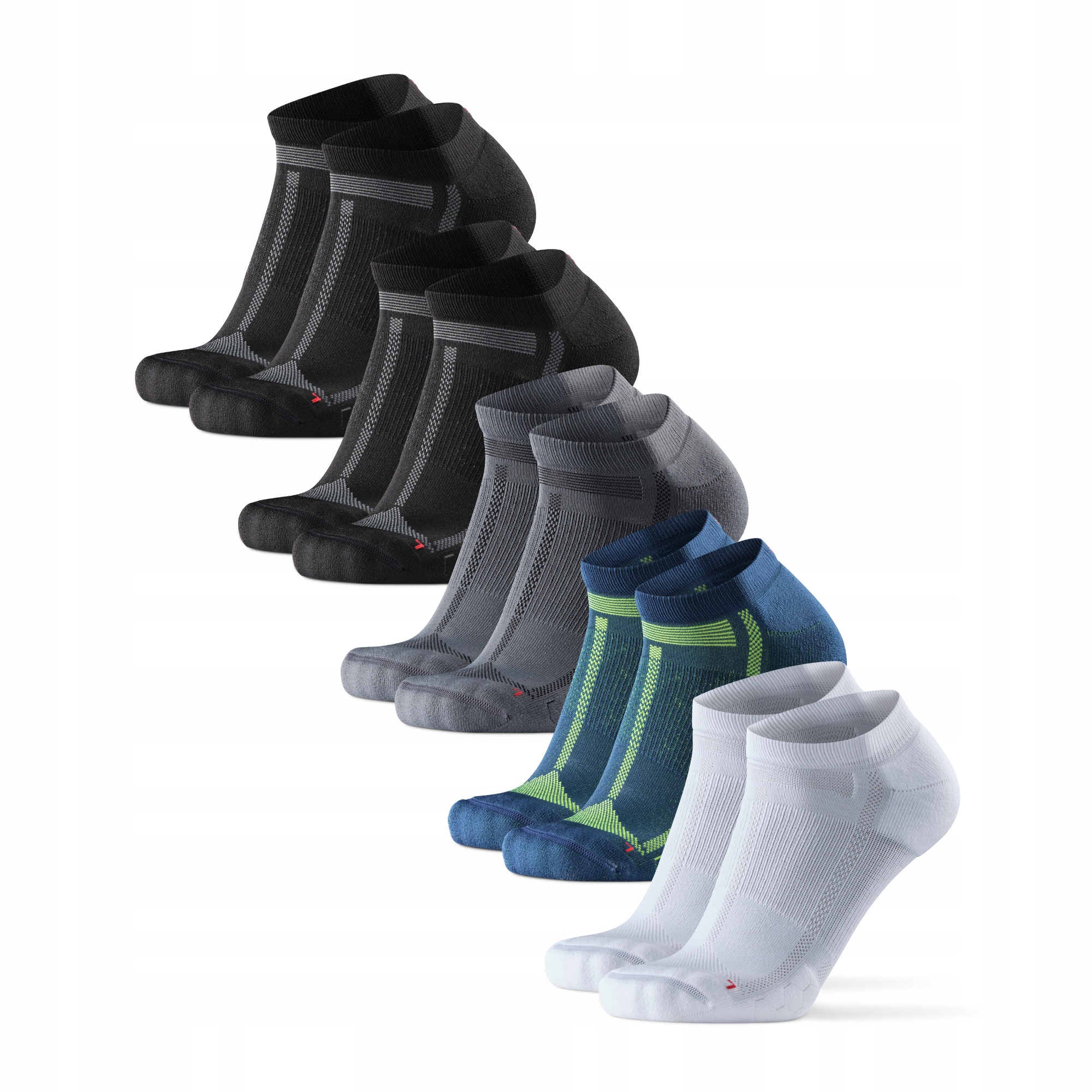 Krátké Ponožky Danish Endurance Sportovní na běhání 5-balení 39-42