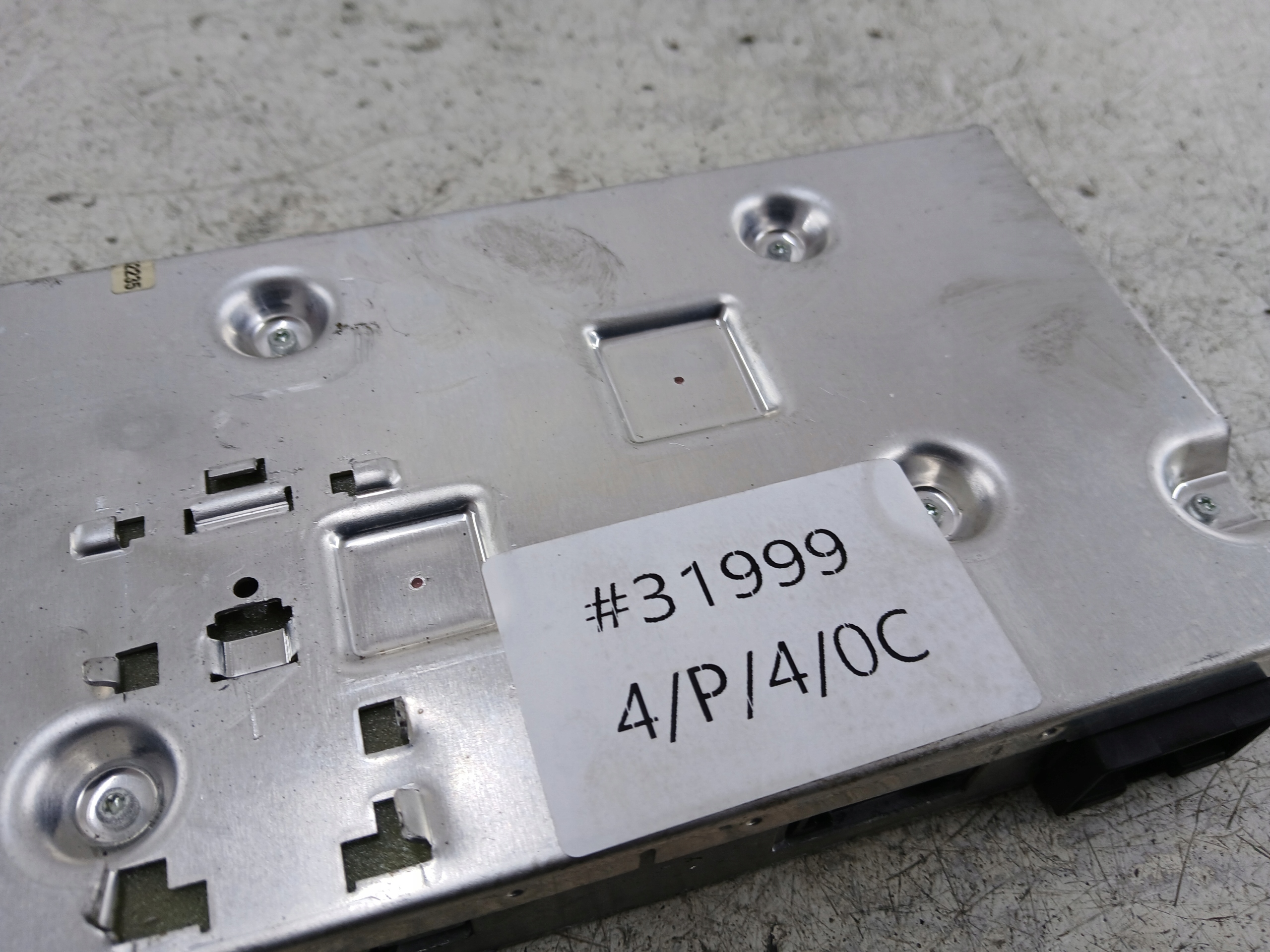 AUDI A6 C6 module control unit navigation devices NAVI 4E0035729
