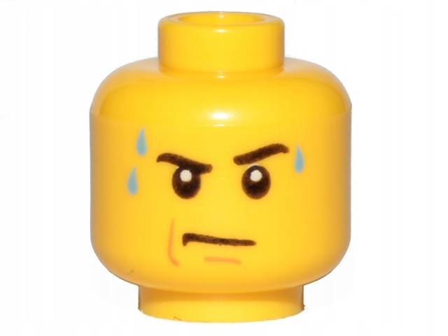 

Lego figurka głowa 3626cpb0643 spocona 1 szt N