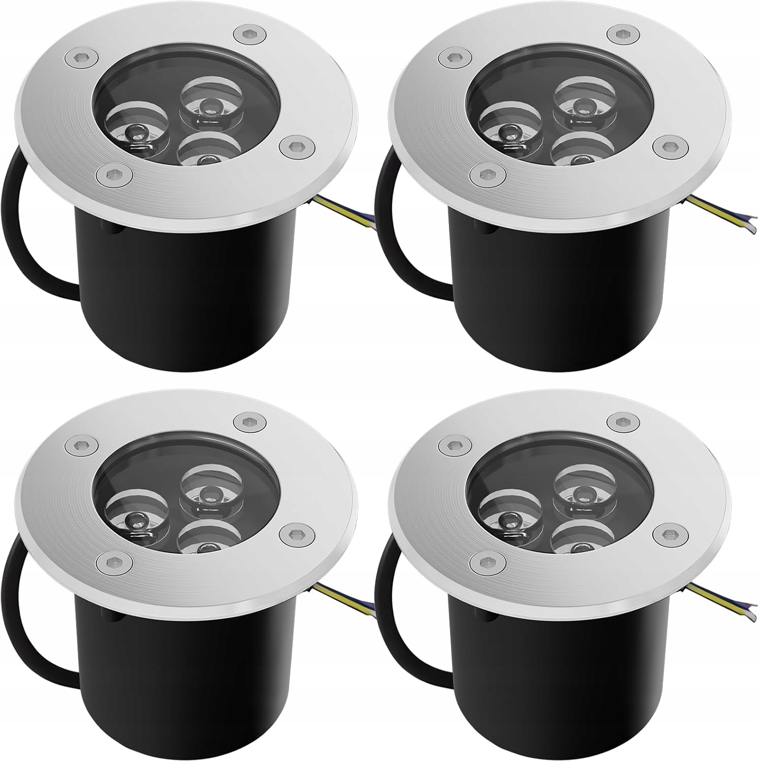 Záhradná Led lampa teplá biela Goodia MDD-3W IP65 osvetlenie 4 ks