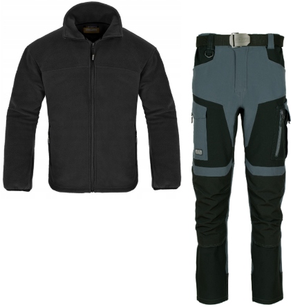 Pracovní oděv Elastické strečové kalhoty Spoandex Polar Bozp Set 60